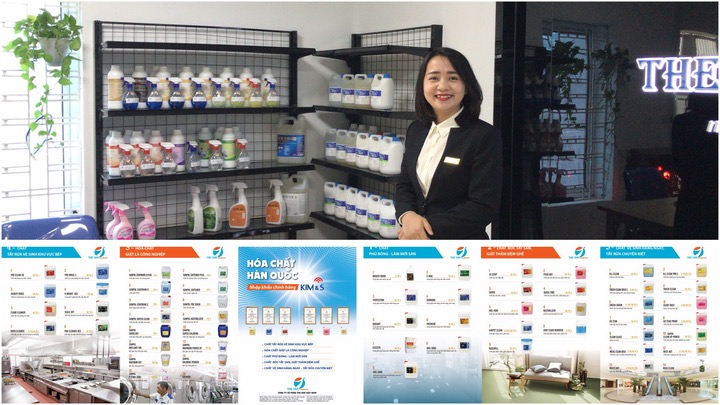 THE ONE ĐẠI DIỆN PHÂN PHỐI CHẤT TẨY RỬA KOREA